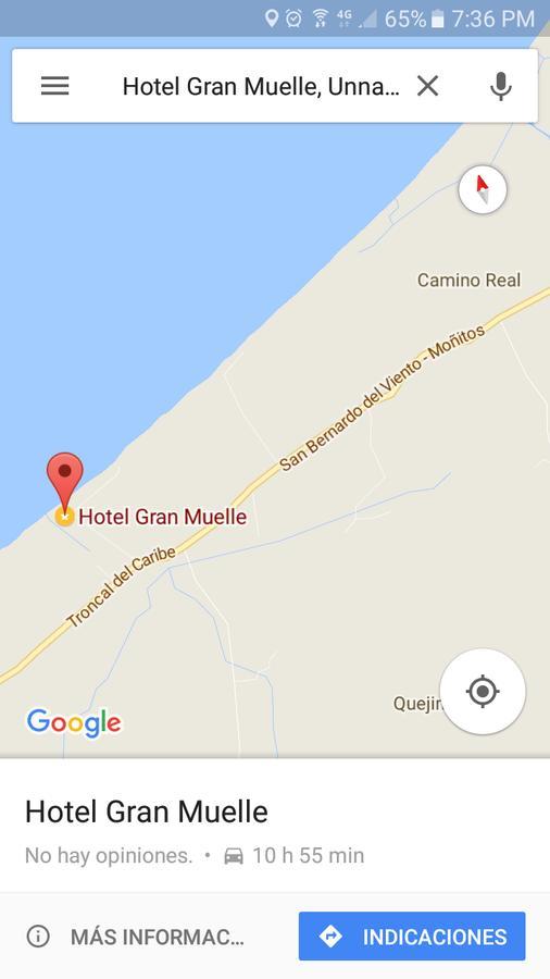 Gran Muelle Hotel Сан-Бернардо-дель-Вьенто Экстерьер фото